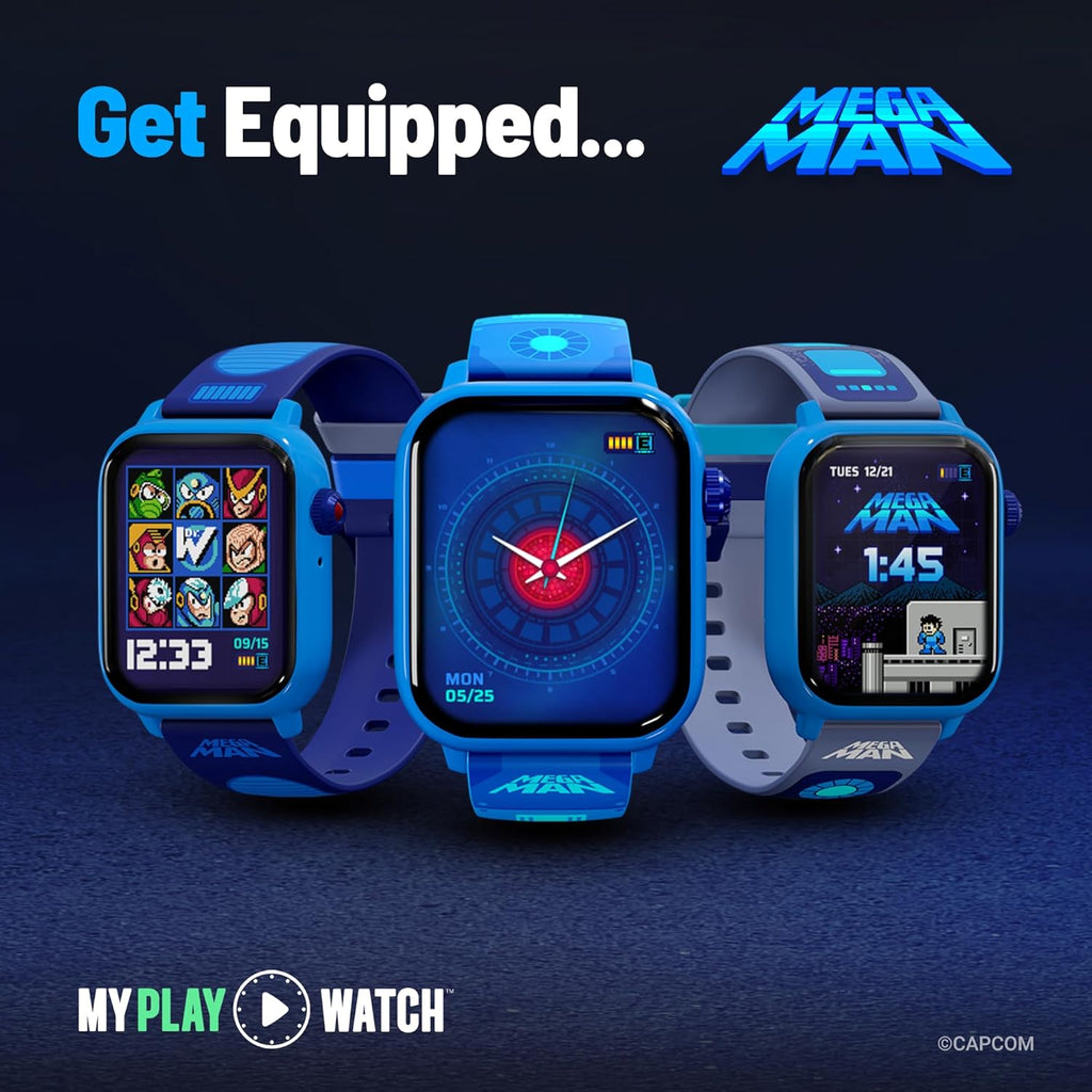 My Play Watch Reloj digital para juegos Mega Man