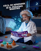 Kits de Ciencia para Niños de 5-7 y 8-12 años, Más de 450 Proyectos, 45 Piezas de Circuito