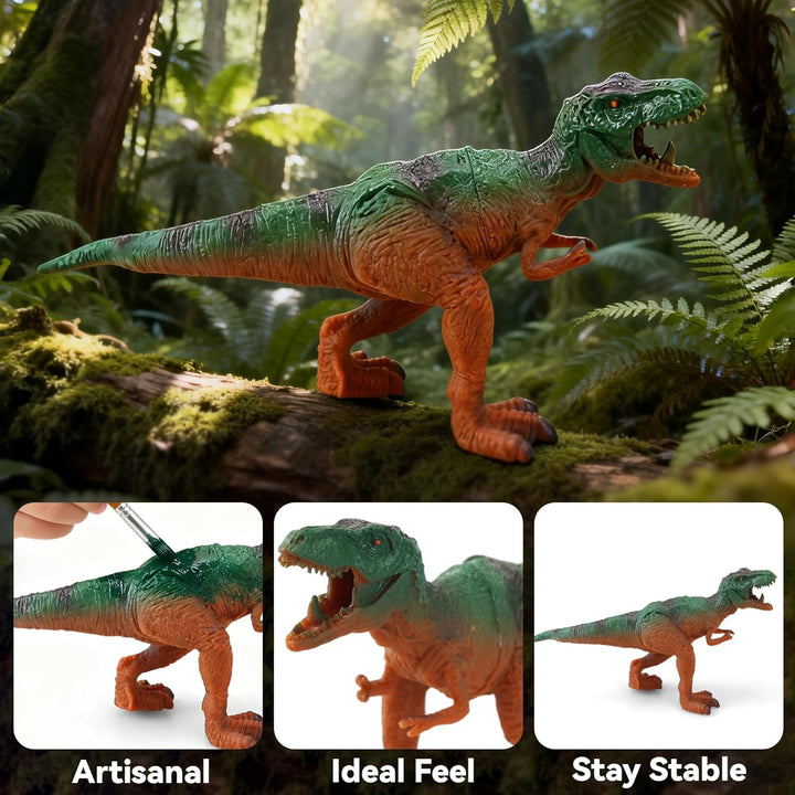 12Pcs Dinosaur Toy Set Realistic Mini Dinosaur Figurines