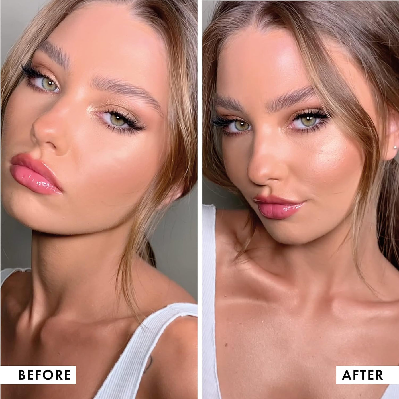 ICONIC LONDON Makeup Set for Natural Glow and Radiant Highlight, Pe...