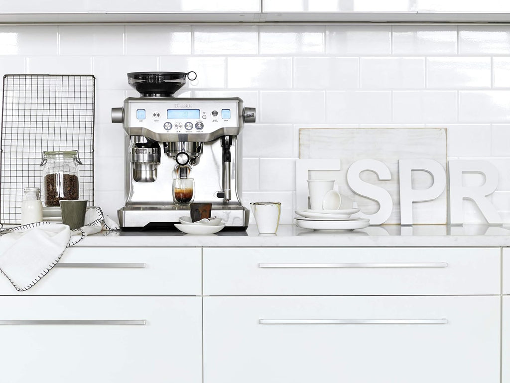 Breville Máquina Espresso Oracle, BES980XL de plata