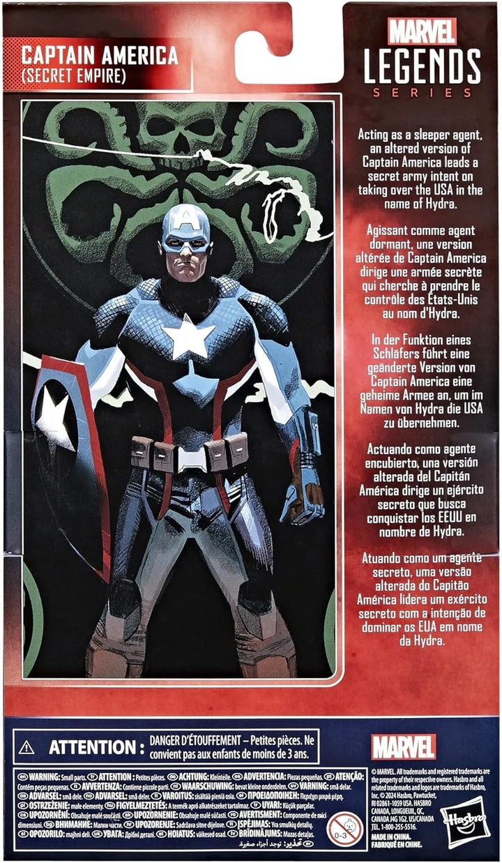 Marvel Legends Series Captain America Secret Empire - Figura de acc...