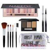 Kit de maquillaje todo en uno, incluye paleta de sombra de ojos des...