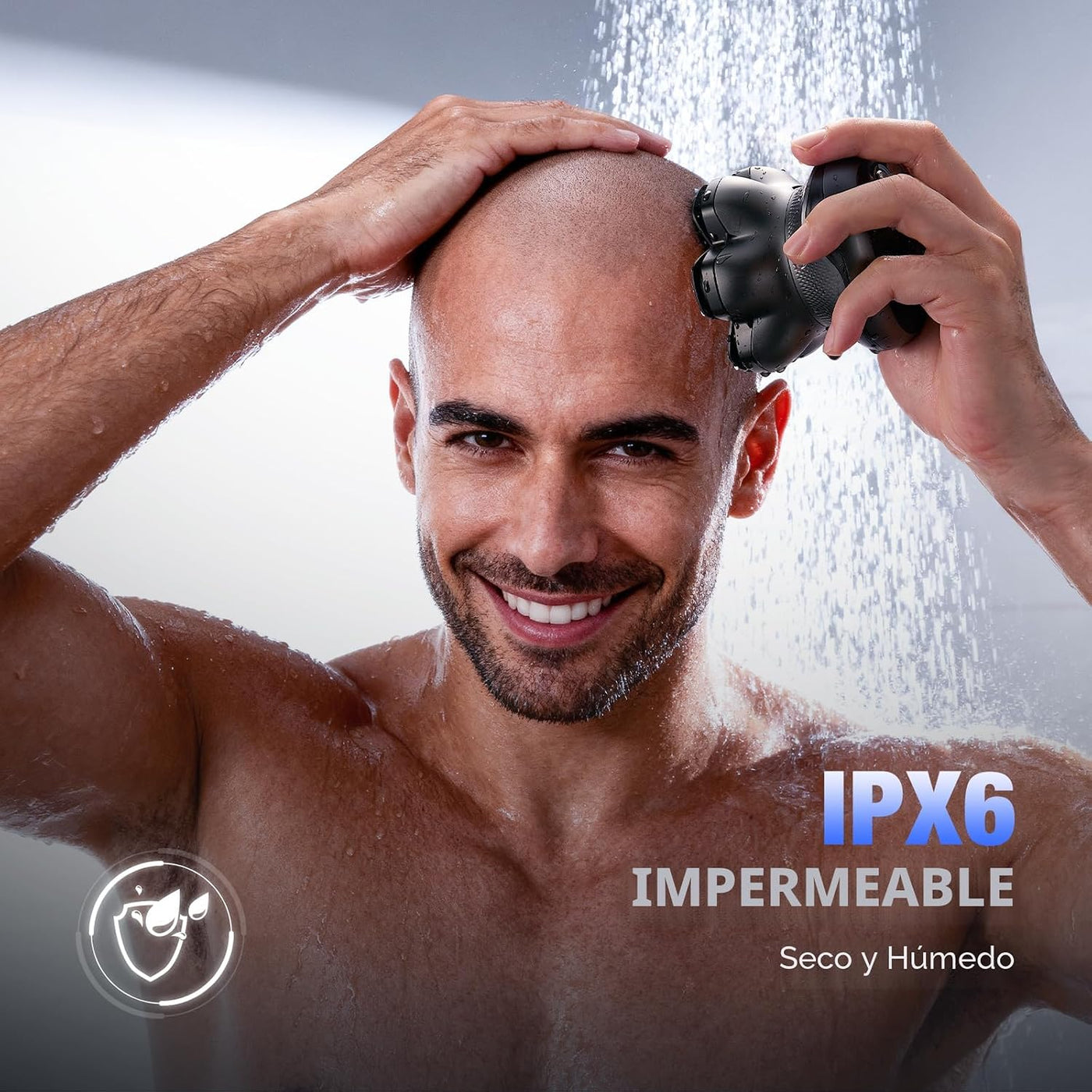 Kensen PRO - Afeitadoras de cabeza 7D para hombres calvos, afeitado...