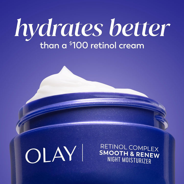 Olay Regenerist Radiance Retinol Face Moisturizer: Smooth &amp; Ren...