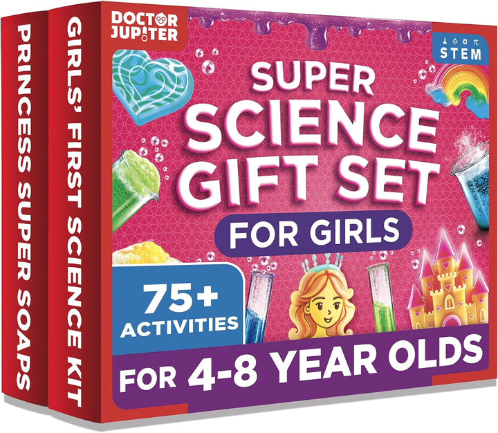 Doctor Júpiter - Kit de ciencia preescolar para niñas de 3 a 5 años...