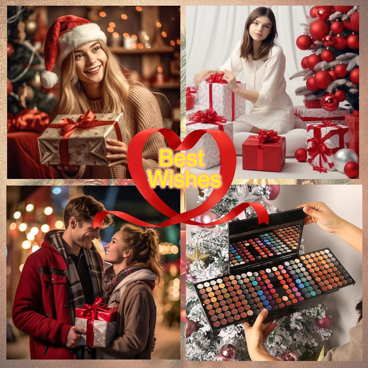 Kits completos de maquillaje para mujer, 190 colores, maquillaje co...