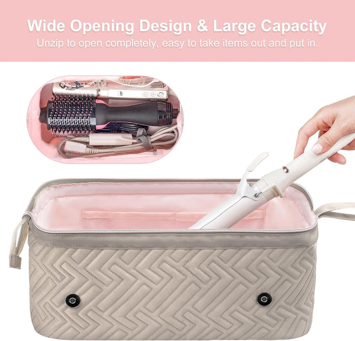 Leudes Bolsa de viaje para mujer, resistente al calor, para artícul...