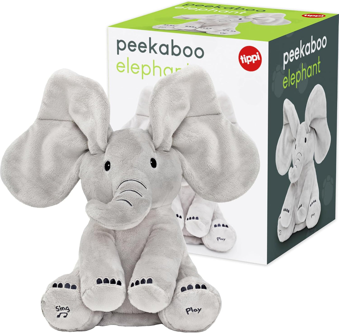 Tippi Peek a Boo Elefante de juguete \u2013 Peluche interactivo de...