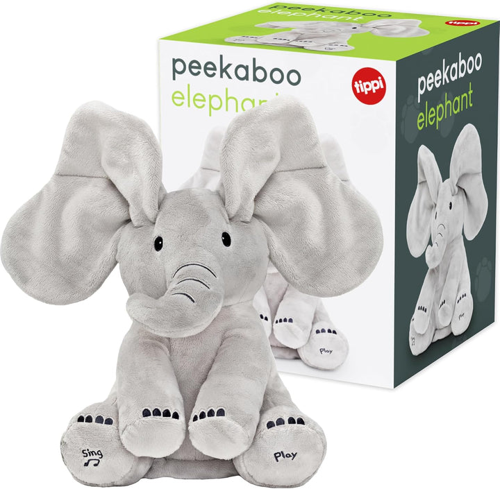 Tippi Peek a Boo Elefante de juguete \u2013 Peluche interactivo de...