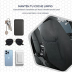 Skechers Fundas de asiento de espuma viscoelástica, fundas de asiento de automóvil gruesas de malla fresca para asiento de automóvil, compatibles con bolsas de aire