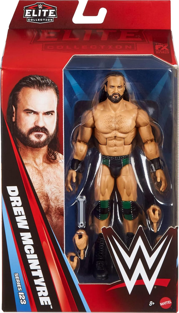 Mattel WWE Elite - Figura de acción y accesorios, serie #123, juego...