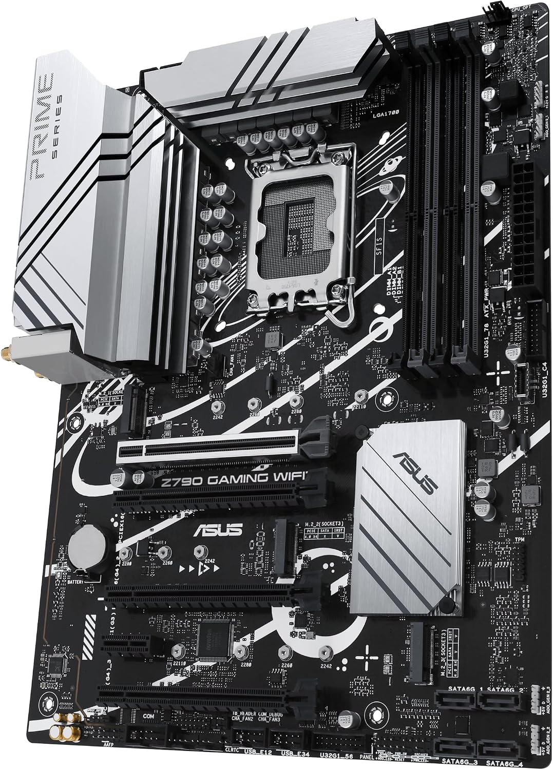 ASUS Z790 GAMING WIFI7 (LGA 1700) Placa base ATX con PCIe 5.0, tres...