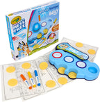 Crayola Magic Light Up Bluey Stamper Art Set, para colorear y estampado sin