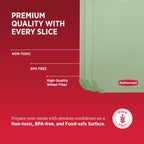 Rubbermaid Juego de 3 tablas de cortar reversibles de fibra de trigo, sin BPA, no tóxicas, aptas para lavavajillas, esquinas antideslizantes y ligeras, para carne, verduras y frutas