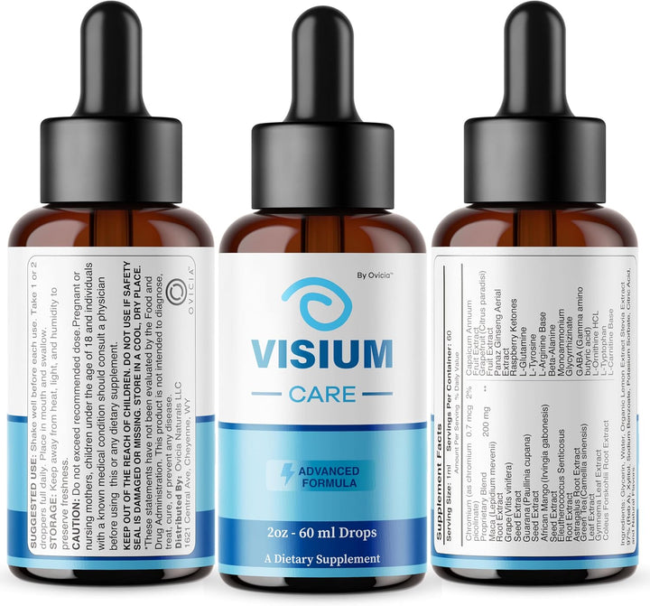 Visium Care Drops - Gotas líquidas orales oficiales VisiumCare Adva...