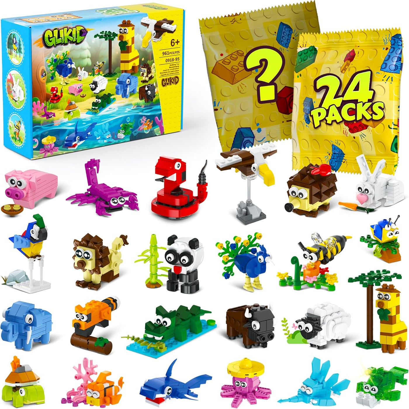 Glikid 24 Paquetes de Regalos de Fiesta para Niños 4-8