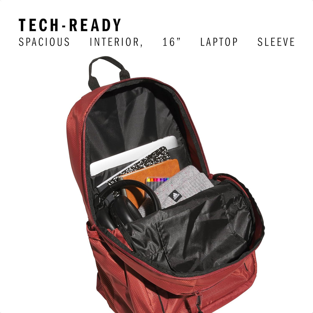 Mochila adidas Excel - Mochila grande y duradera para laptop, libro...