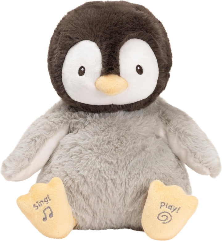 GUND - Peluche animado Kissy el Pingüino para bebés, juguete de pel...