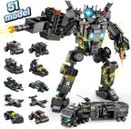 Kit de construcción de robot 51 en 1 para niños de 8 a 12 años