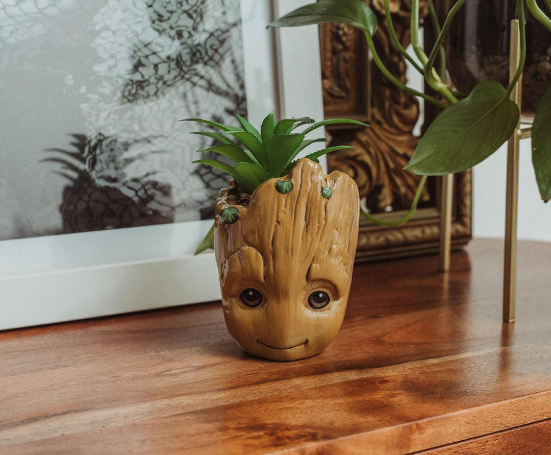 Marvel Studios I Am Groot - Mini maceta de cerámica de 3