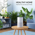 Purificadores de aire para dormitorio, filtro True HEPA H13 de hasta 1086