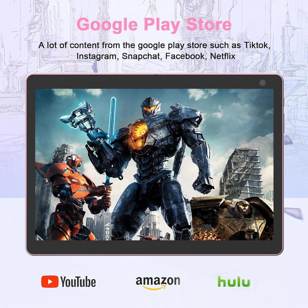 Tableta Android, tabletas de 10 pulgadas, 6 GB de RAM 32 GB ROM par...