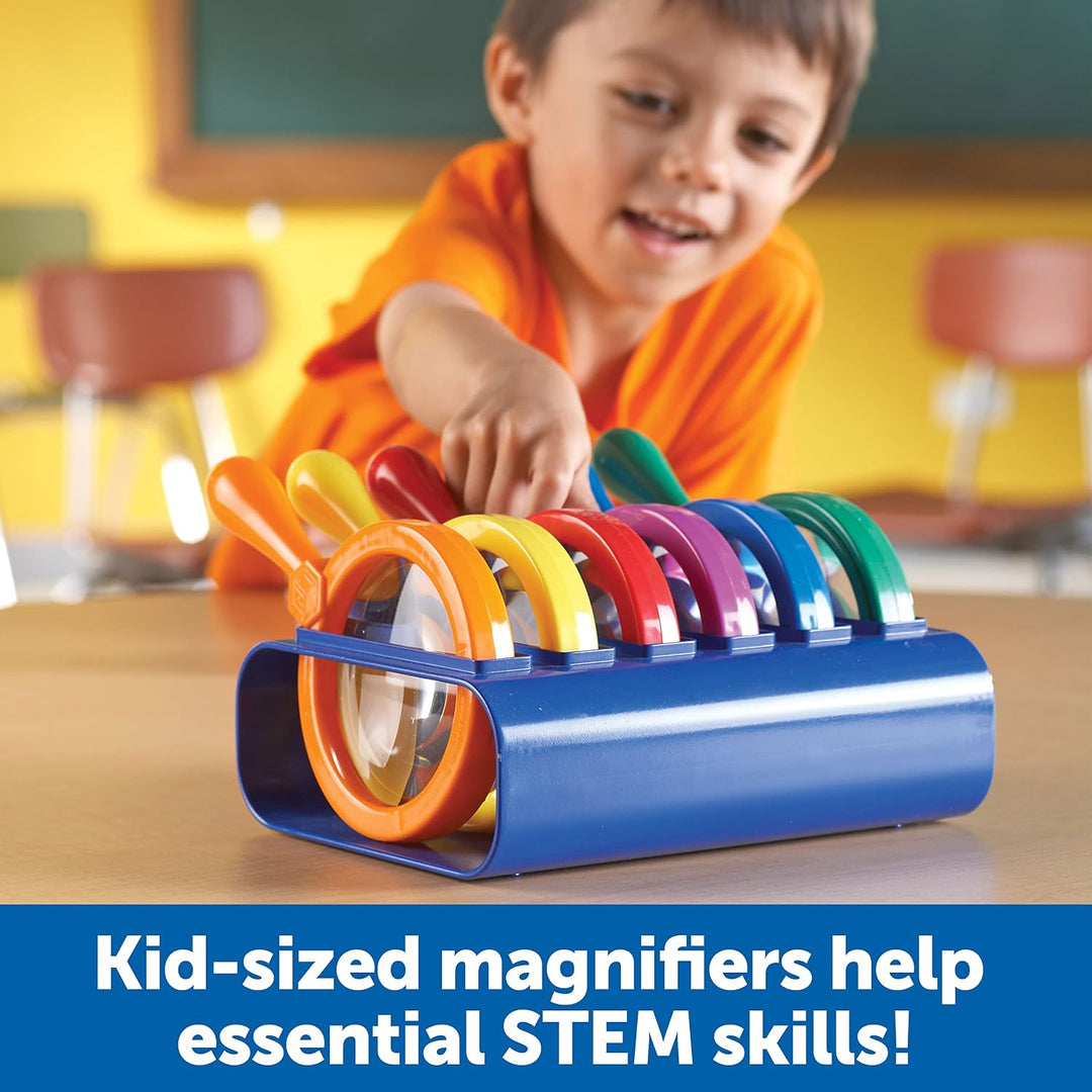 Recursos para el aprendizaje, Lupas con stands. | Juguetes STEM par...