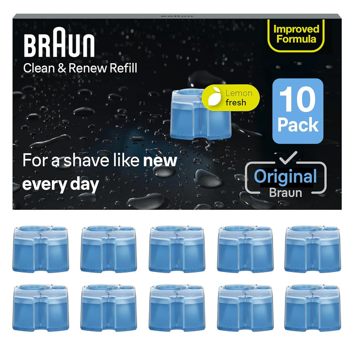 Braun Clean Renew - Cartuchos de repuesto CCR solución