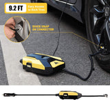 Inflador digital de neumáticos de 12 V CC Bomba de compresor de air...