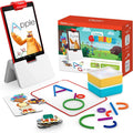 Osmo - Kit de iniciación de Little Genius para tableta Fire - 4 juegos educativos de aprendizaje - Edad preescolar 3-5 años - Fonética, resolución de problemas y creatividad - Juguetes STEM para niños