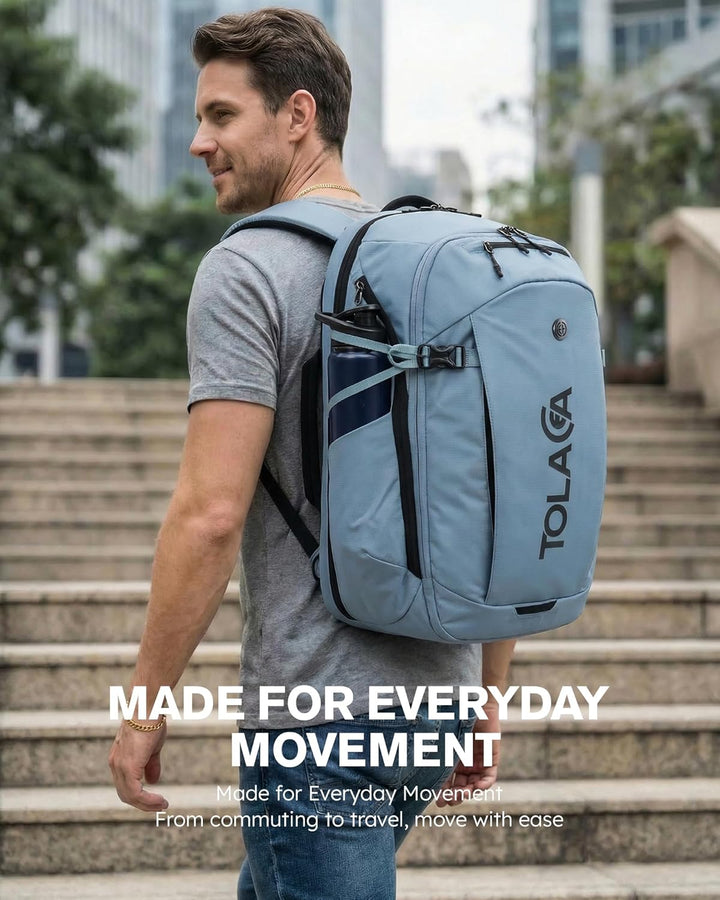 Tolaccea Travel Laptop Backpack 32L, TSA Friendly Flight Approved C...