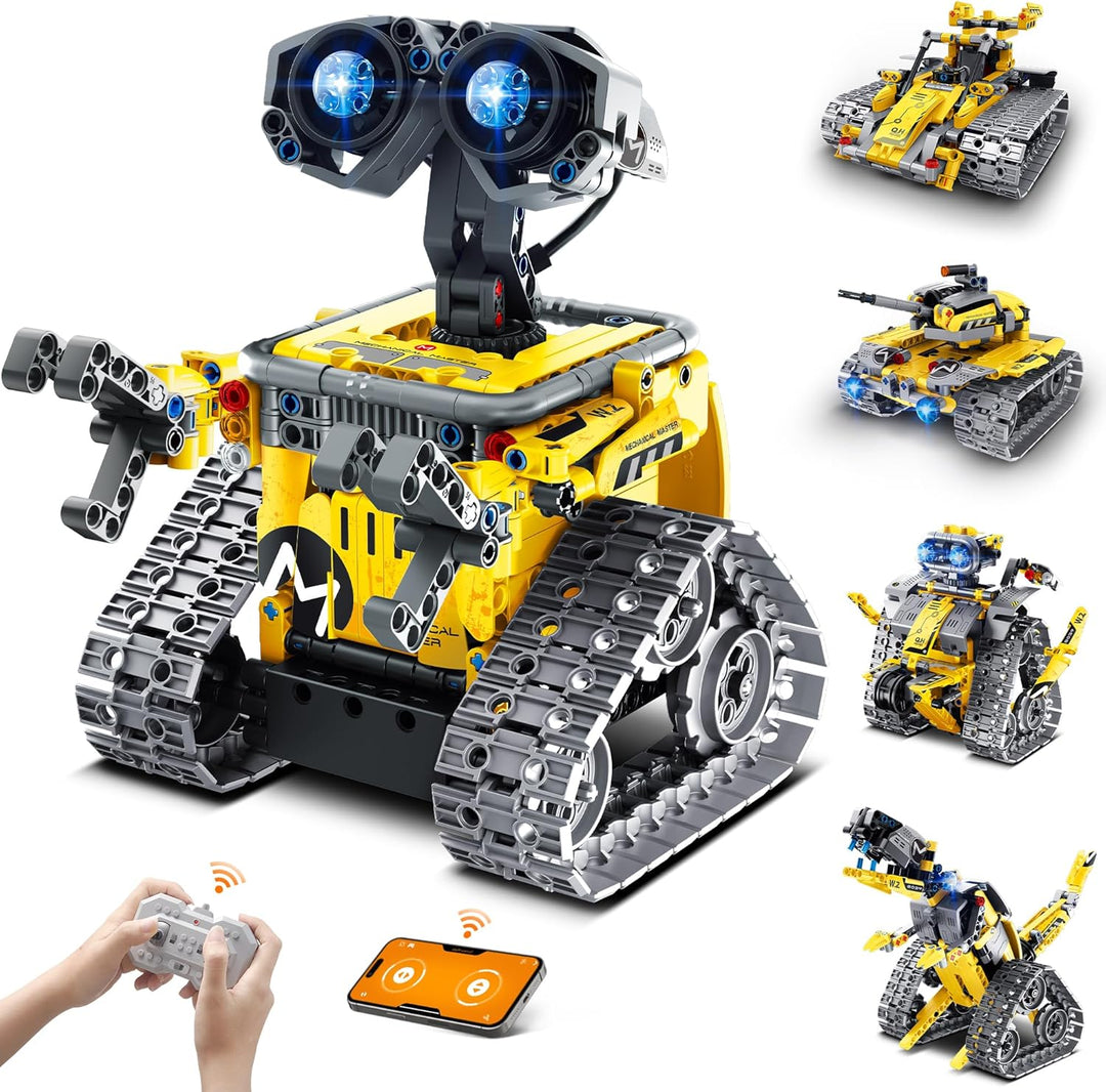 Mibido STEM Robot Kit de construcción de regalo para niños de 8 a 1...