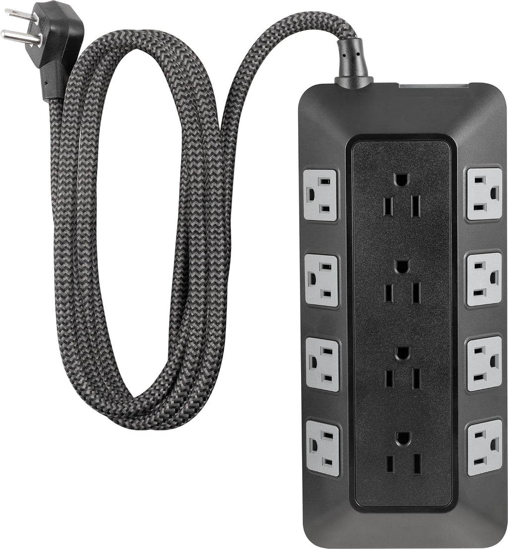 GE Protector de Surtidor de Energía, Extendo de 6 ft con Múltiples Enchufes