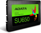 ADATA SU650 - Unidad de estado sólido interna de 480 GB 3D-NAND