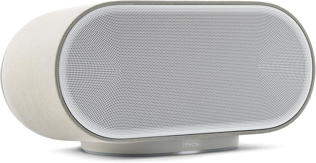 Denon Home 600 - Altavoz inteligente inalámbrico con sonido estéreo, color piedra