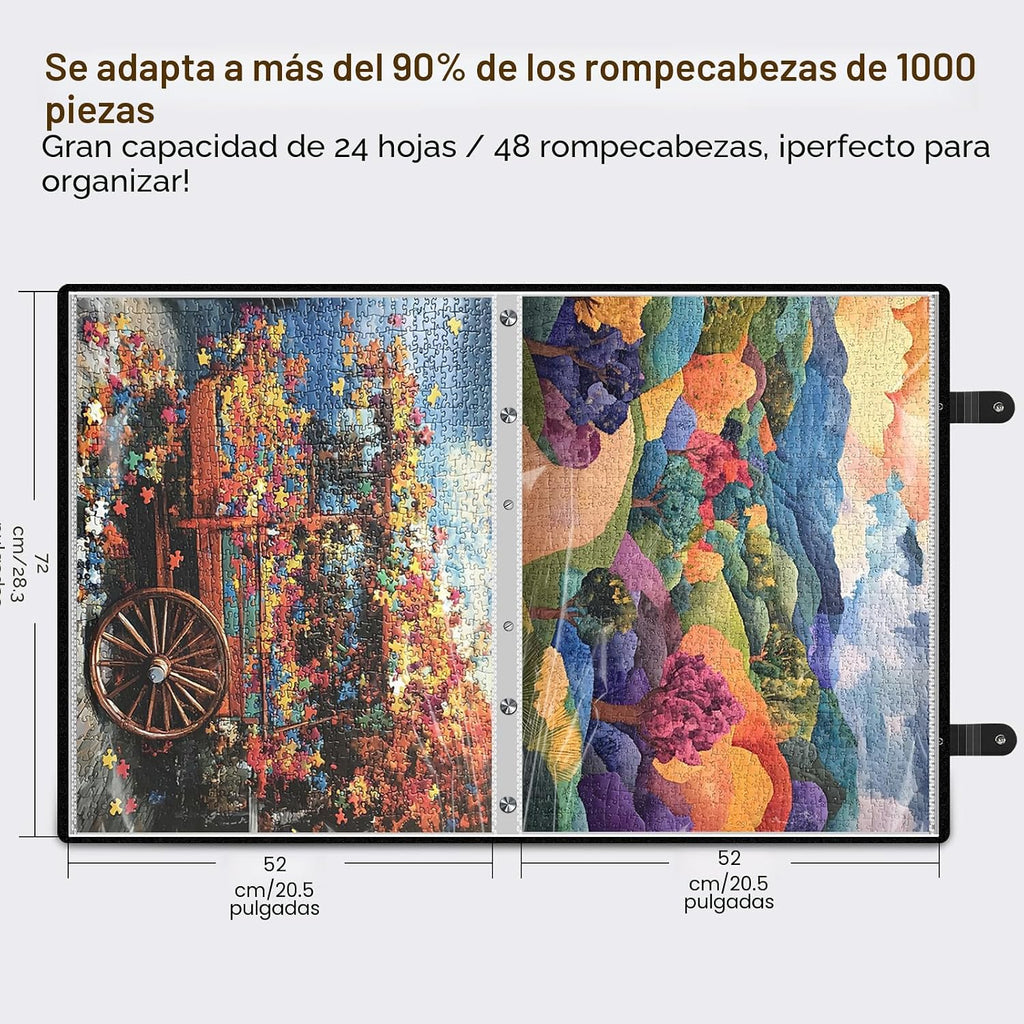 Carpeta/Carpeta de almacenamiento para rompecabezas de 1000 piezas