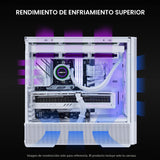LIAN LI LANCOOL 207 Compacto ATX RGB Caja de Computadora para Juego...