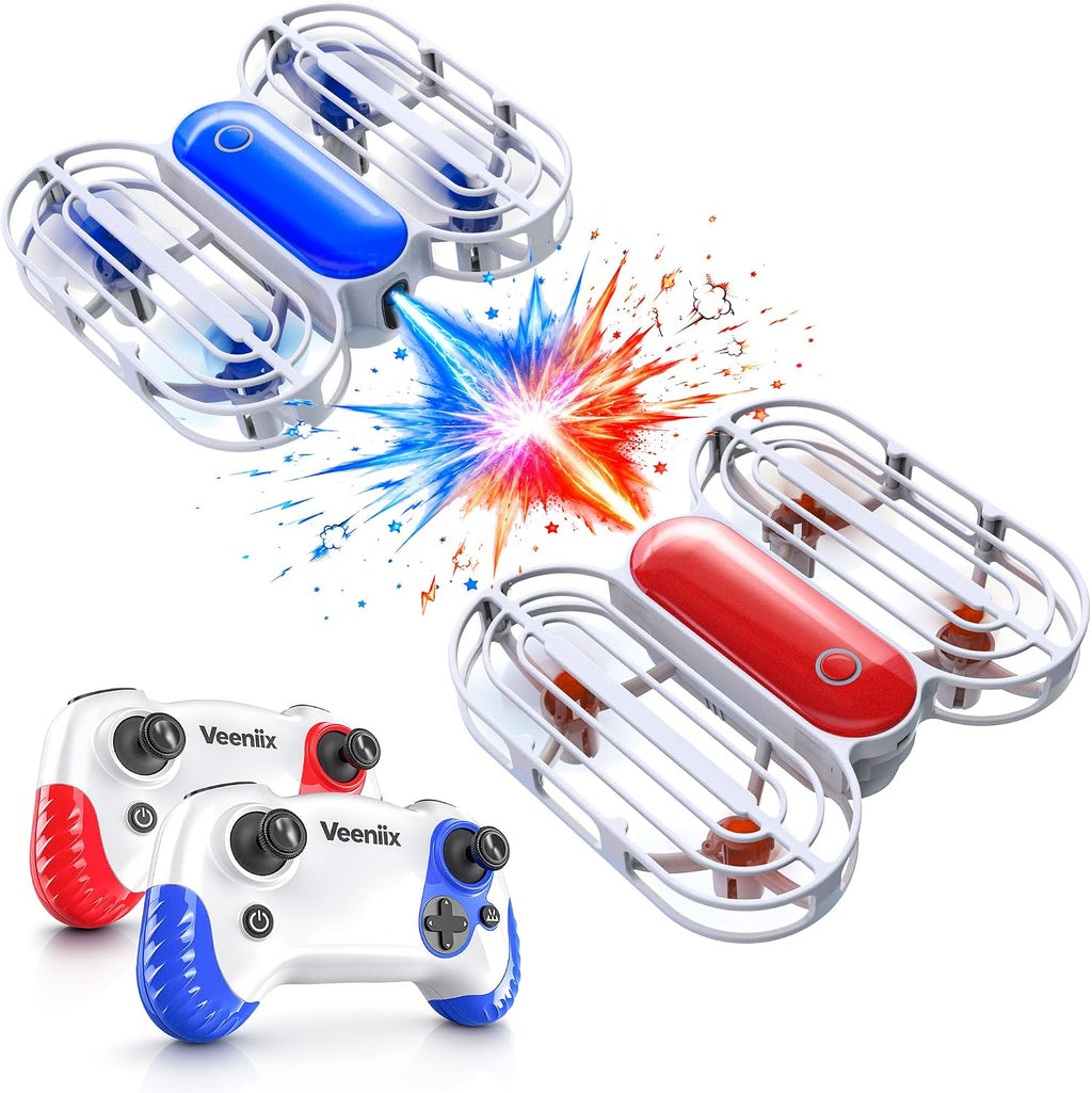 Veeniix Mini dron para 2 jugadores con modo batalla