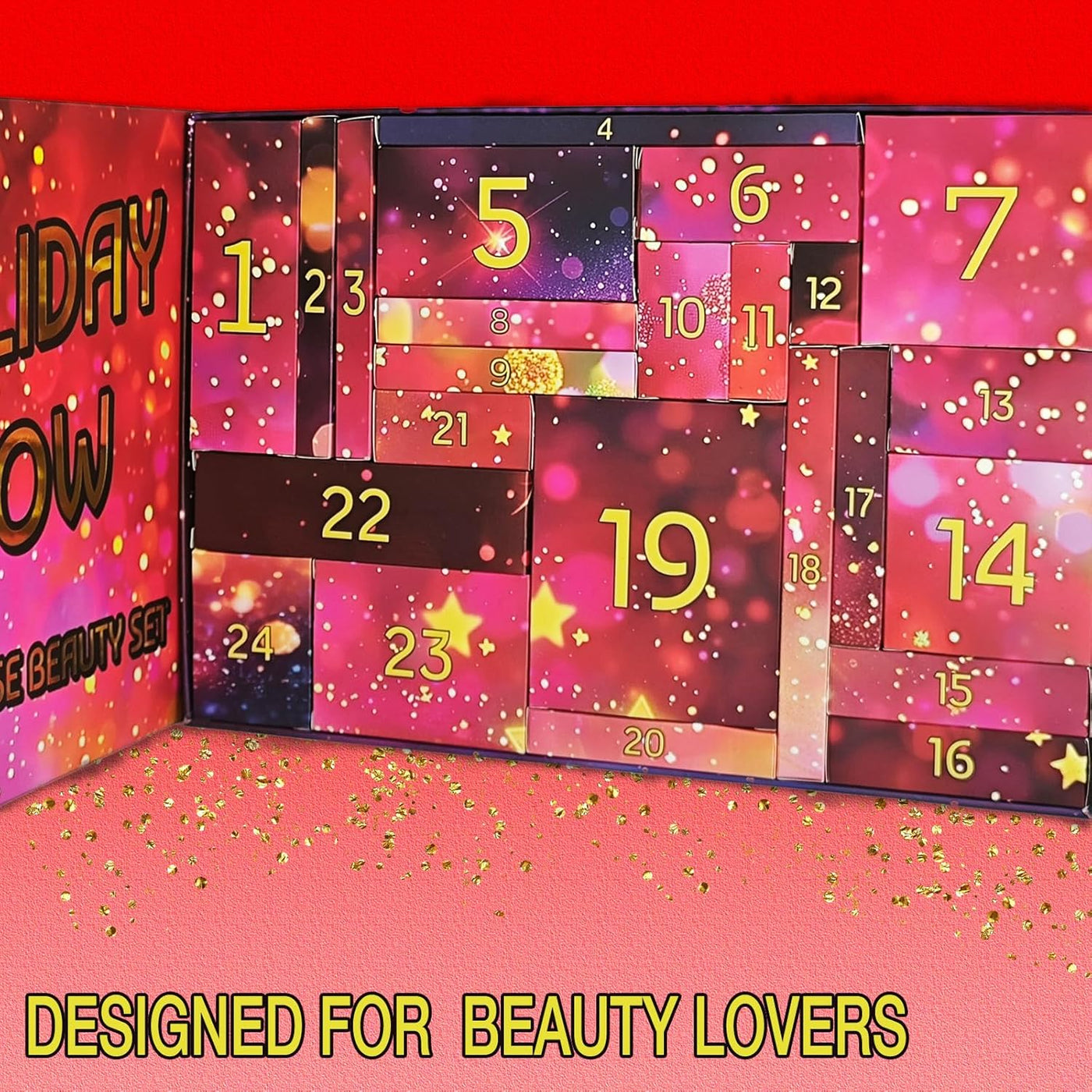Calendario de Adviento de maquillaje 2025 para adolescentes y niñas...