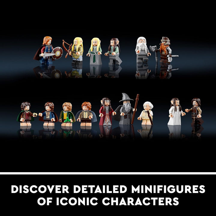LEGO - Kit construcción Icons de Rivendell de El Señor de