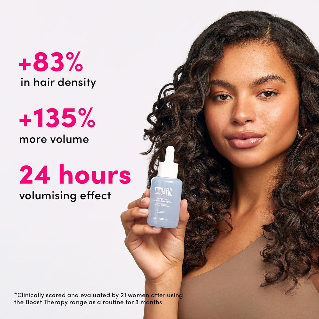 Coco &amp; Eve Boost Therapy - Suero tripeptídico de densidad del c...