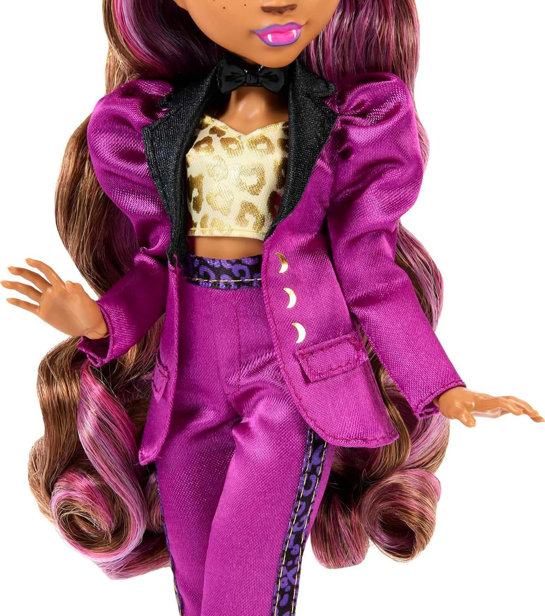 Muñeca Monster High, Clawdeen Wolf en estilo de fiesta de bola de m...
