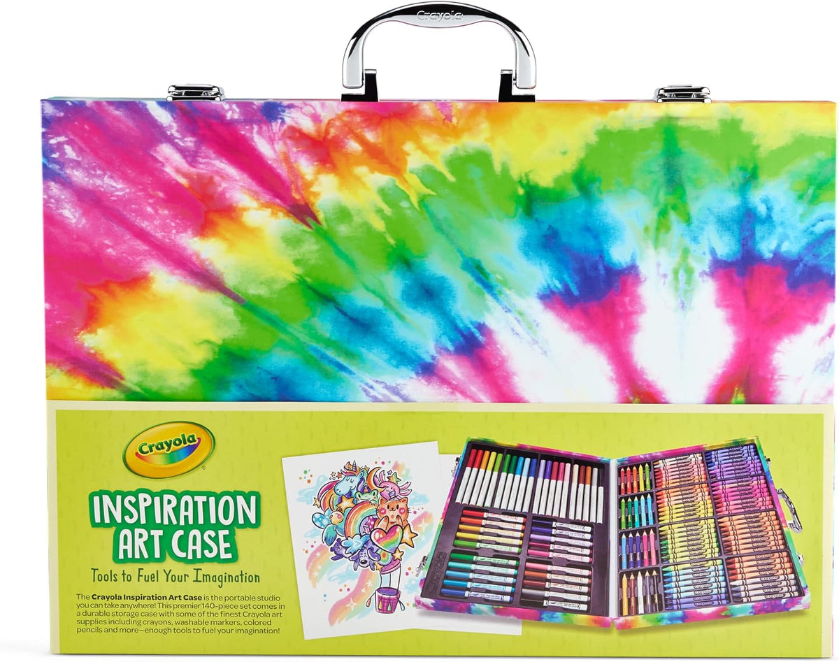 Caja artística de colores Crayola Inspiration, color rosado, Rosado