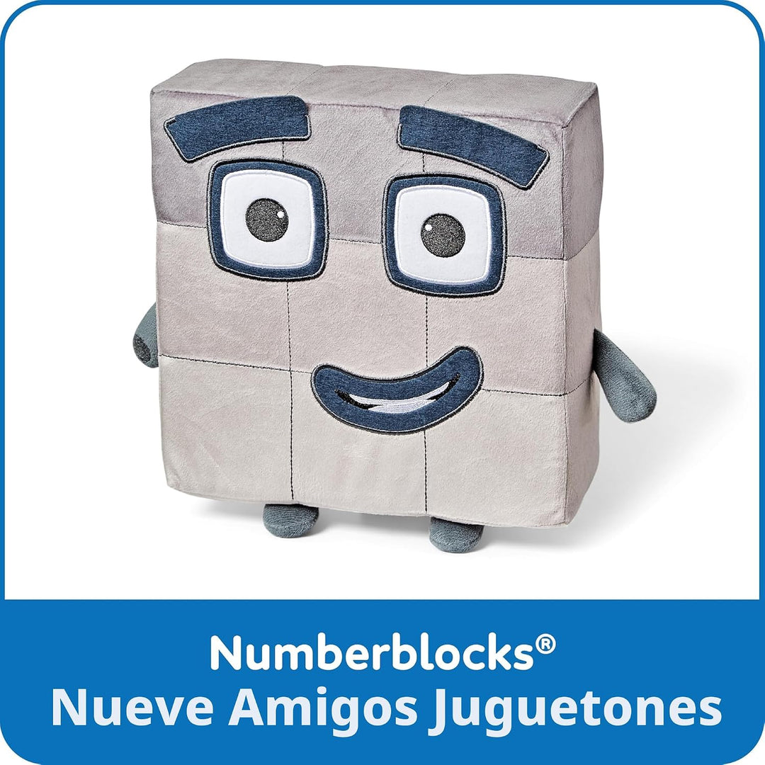hand2mind Numberblock Nine Playful Pal, juguetes de figuras de pelu...