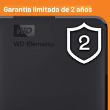 Disco duro externo portátil USB 3.0, de WD Elements
