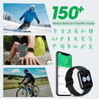 Xiaomi Redmi 5 Lite Smart Watch, Reloj Inteligente con Contador de Pasos para Mujeres y Hombres, Pantalla LCD Grande de 1.96", 140 Modos Deportivos, Resistente al Agua 5ATM (Lite-Black)