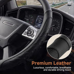 West Llama Funda para volante de semircamión, ajuste universal para volantes grandes de 17.5 a 18 pulgadas para RV, plataforma grande, 18 ruedas, camiones comerciales y autobuses (tamaño extra grande)
