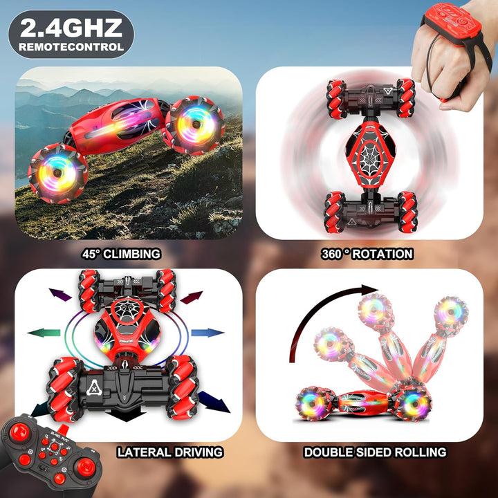 HOSHIPLAY Automóvil a control remoto con gestos 1:18 4WD, automóvil...