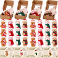 Teyva - Juego de 24 juegos de peluche de Navidad en caja, multicolor